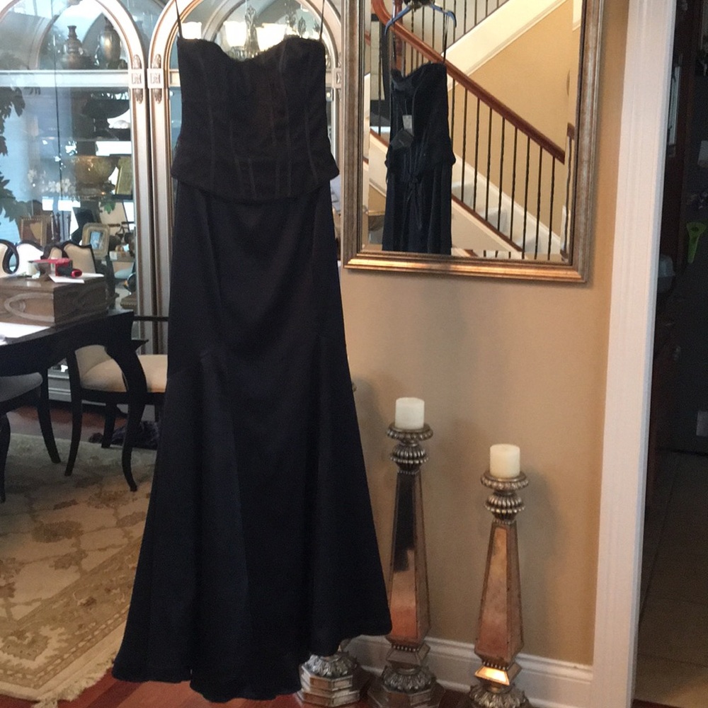 WHBM new satin prom dress